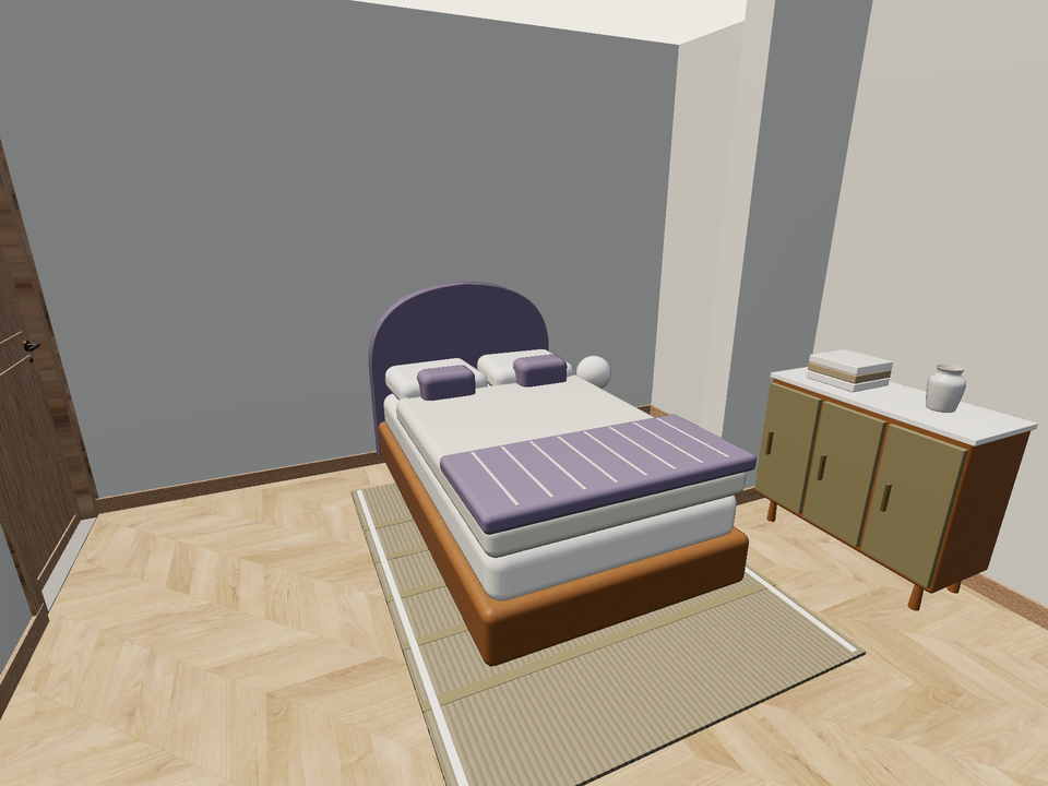 Room 3 (furnished) · Con muebles
