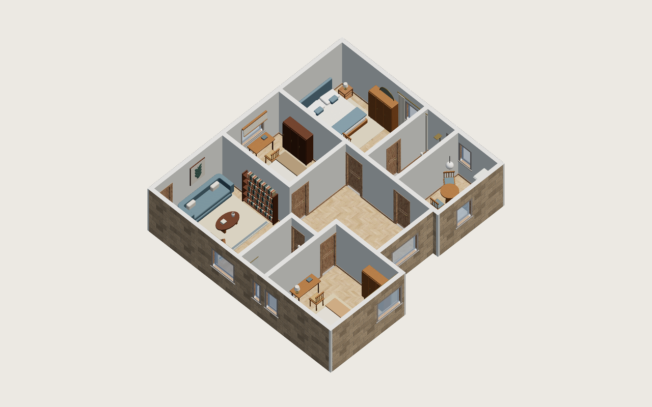 Toda la vivienda · Con muebles