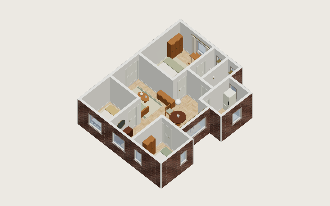 Toda la vivienda · Con muebles