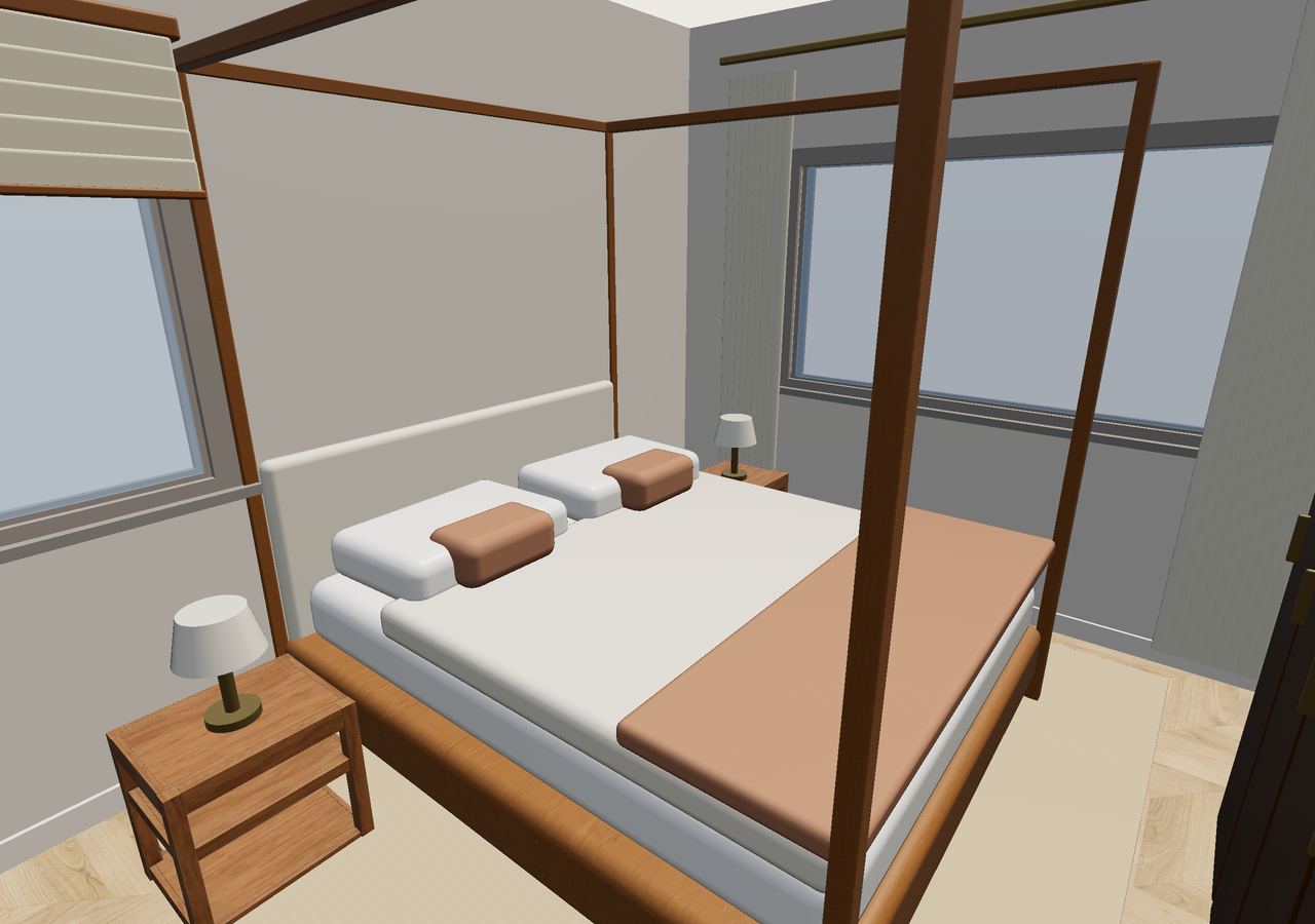 Room 2 (furnished) · Con muebles