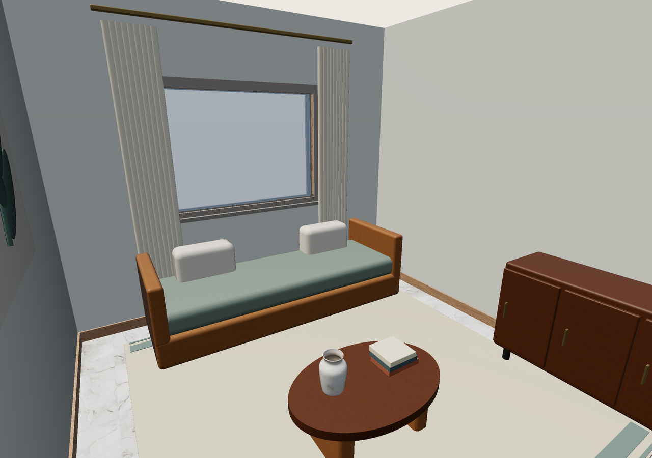 Room 2 (furnished) · Con muebles