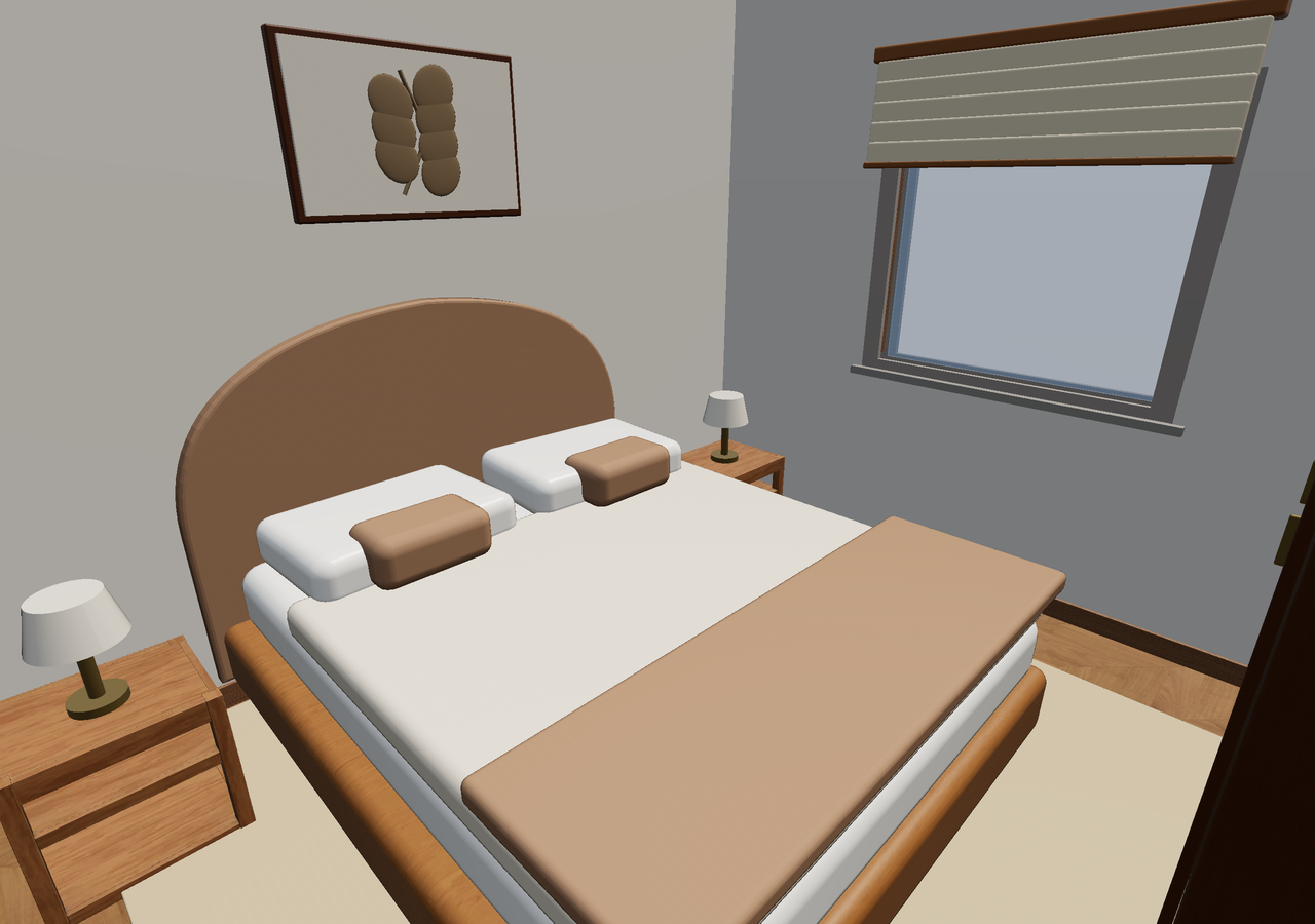 Room 2 (furnished) · Con muebles