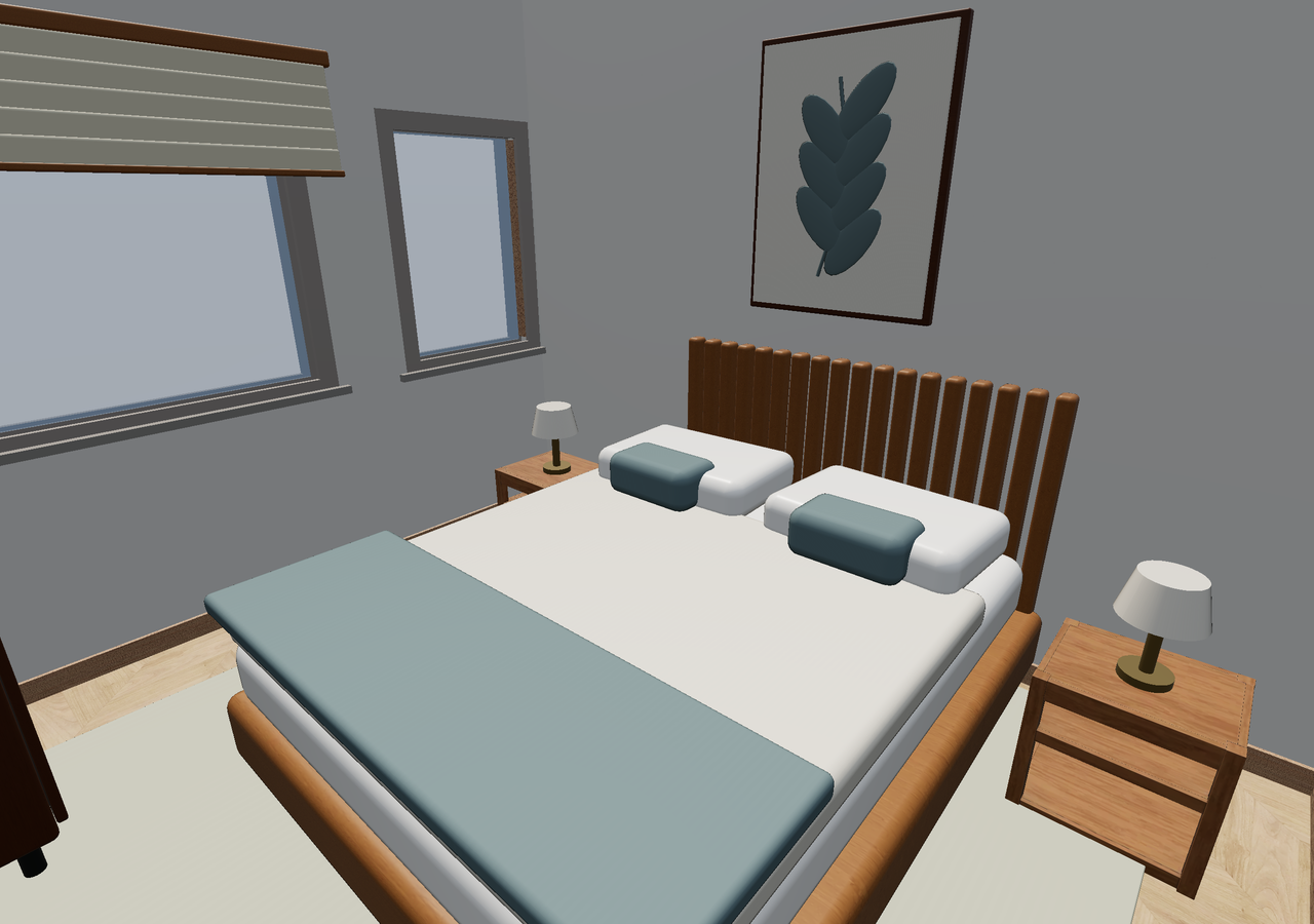Room 2 (furnished) · Con muebles