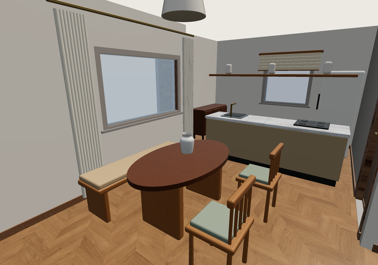 Room 2 (furnished) · Con muebles