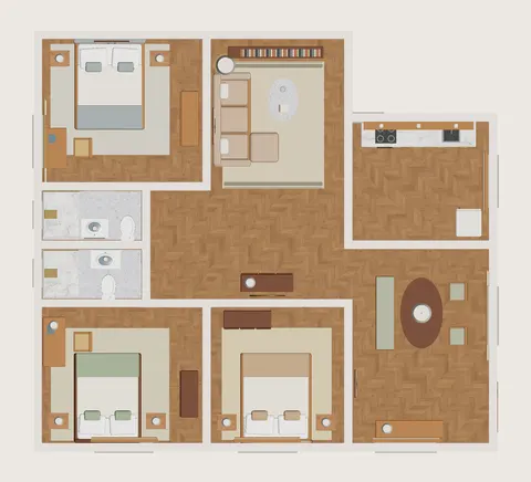 Floor plan · Furnished