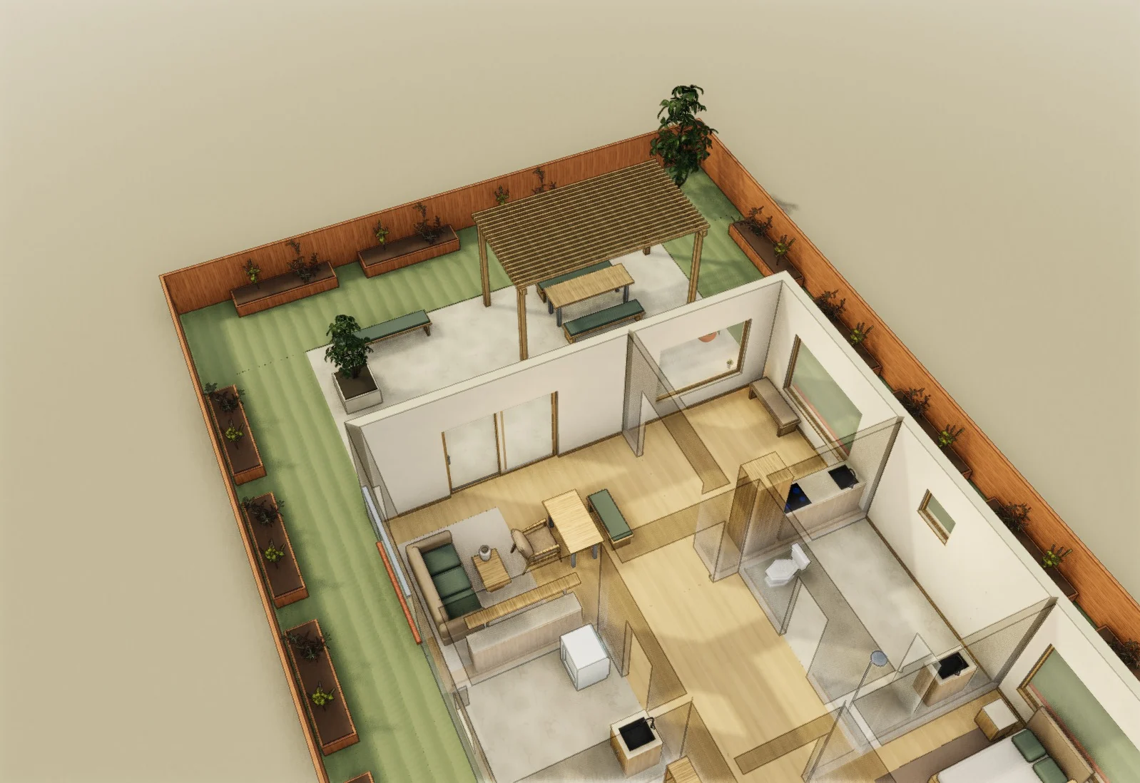 The Garden Room · Original model