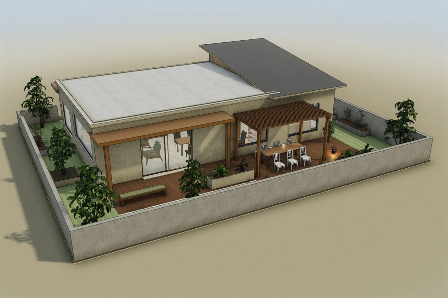 Life on the Veranda: the 3D model you can open and edit.