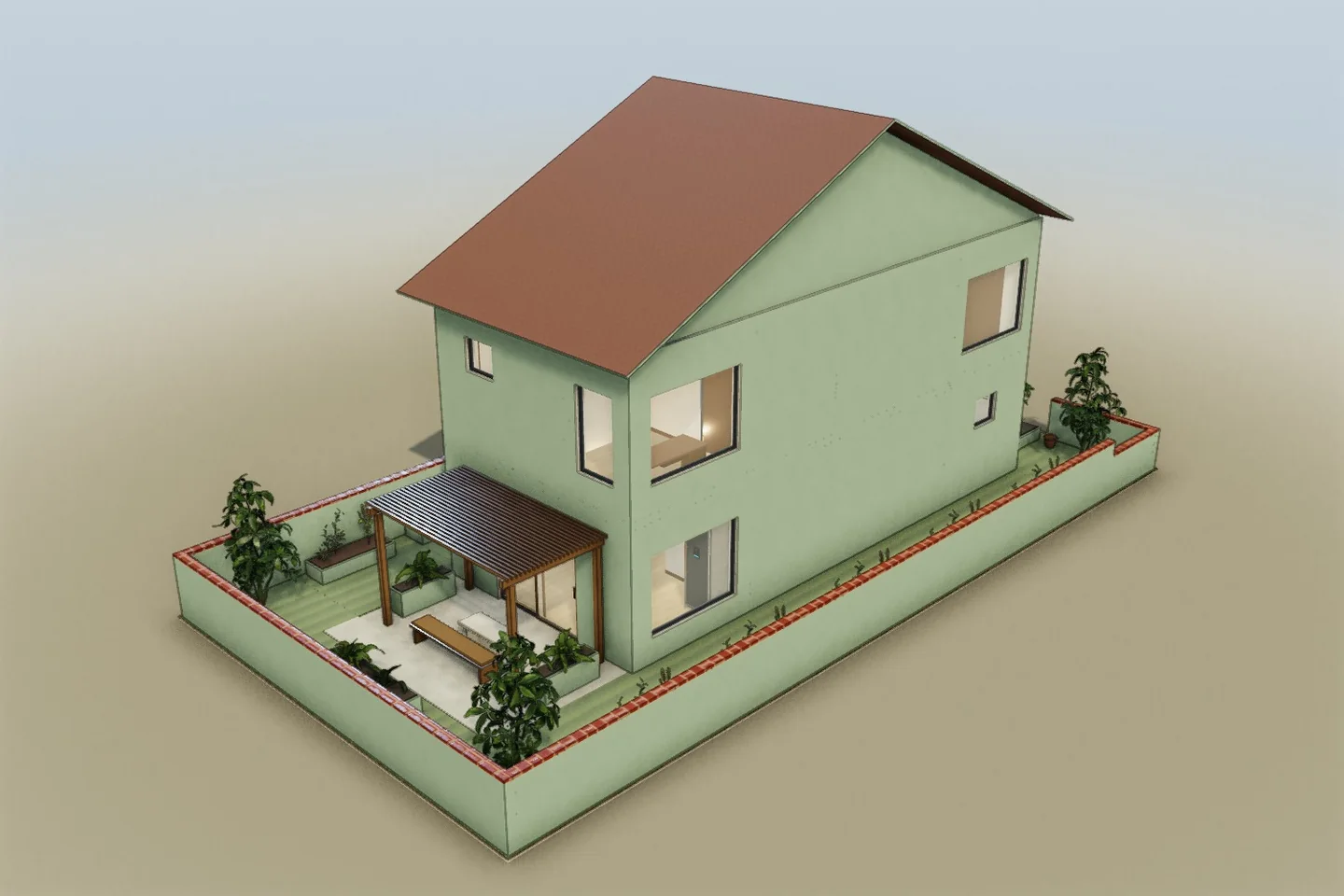 A Place to Study: the 3D model you can open and edit.