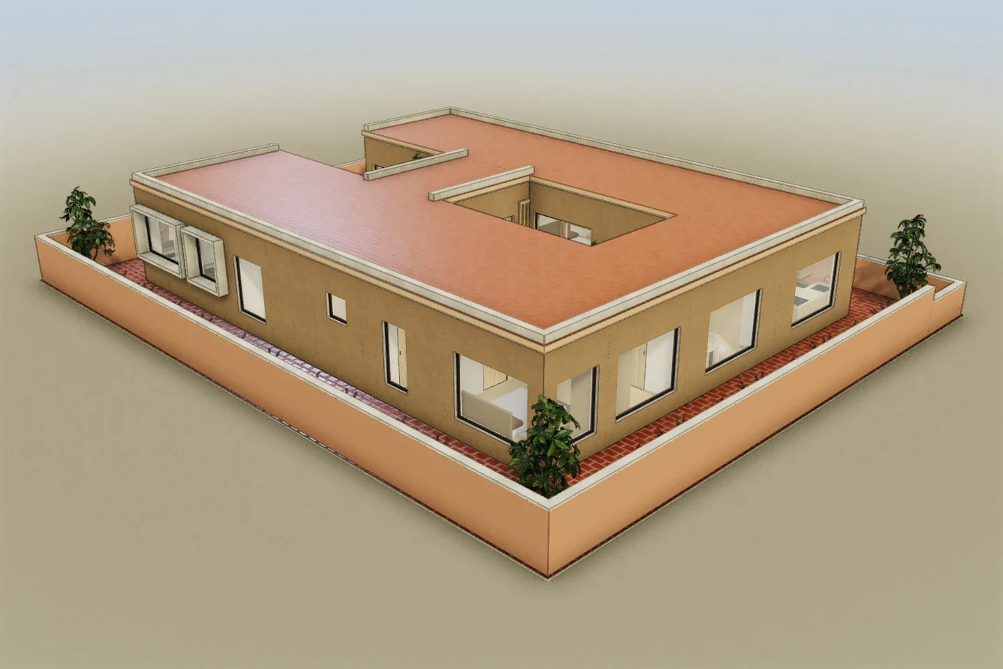 The Private Suite: the 3D model you can open and edit.