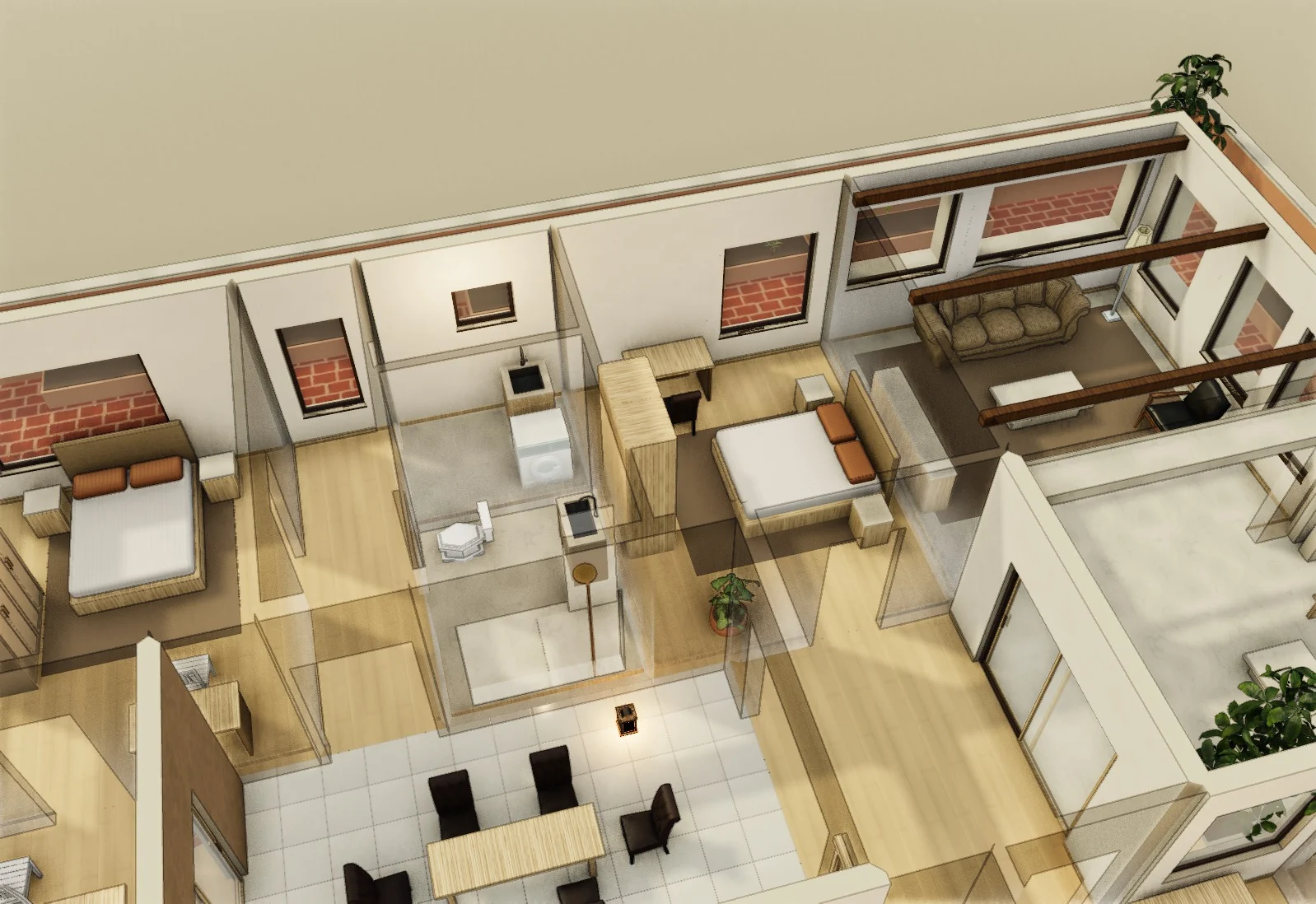 The Private Suite · Original model
