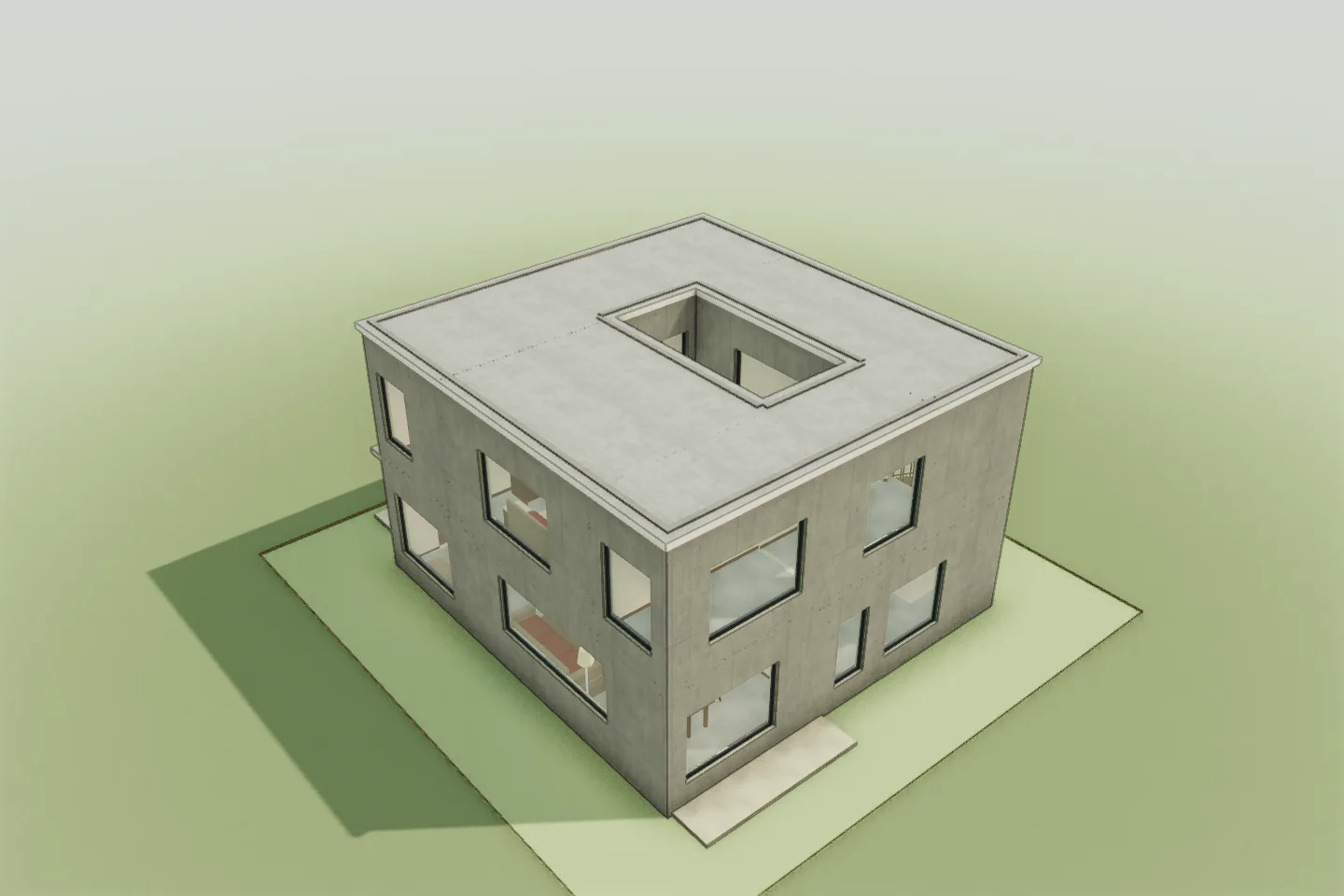 3D model capture of The Courtyard Stack