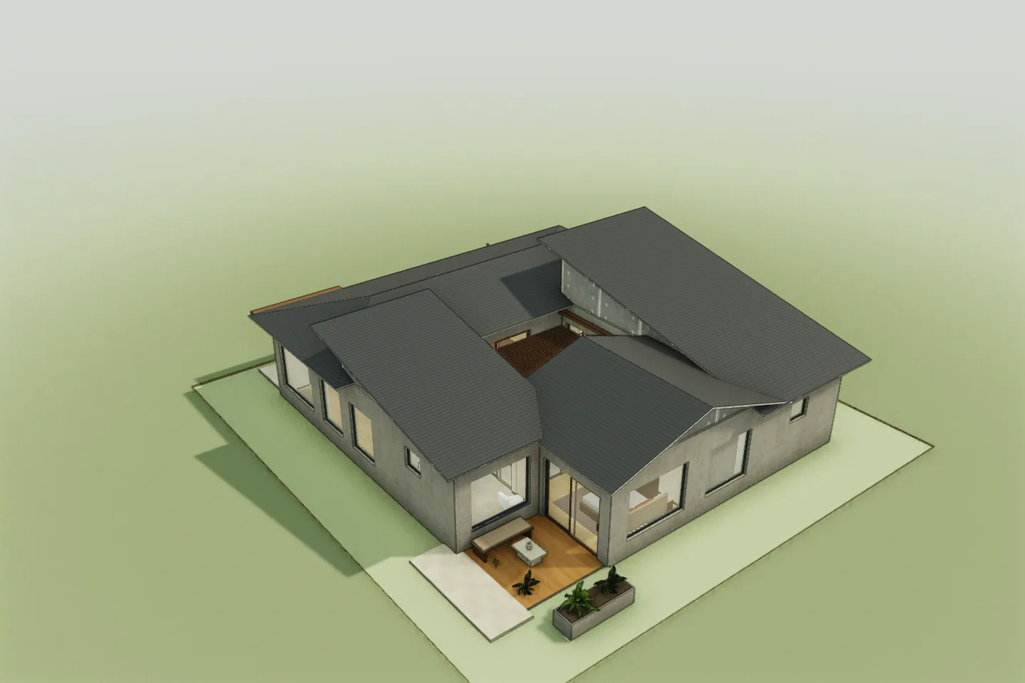 3D model capture of The Shared Garden House
