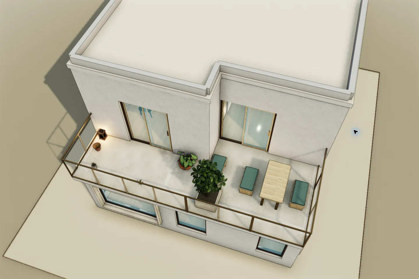 3D model capture of Above the Courtyard