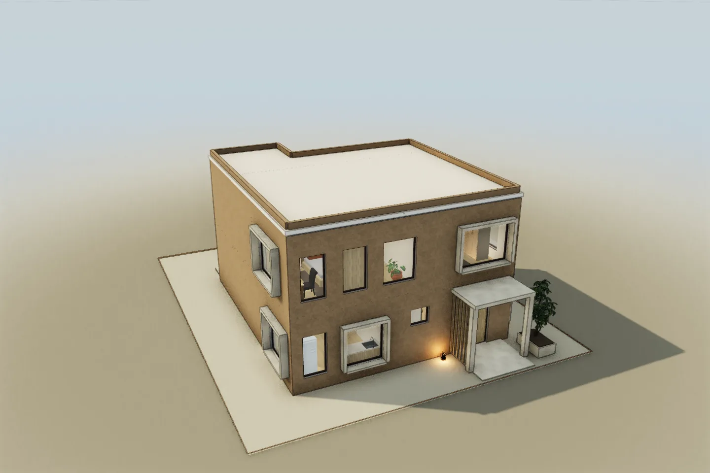 3D model capture of The Corner Balcony Home