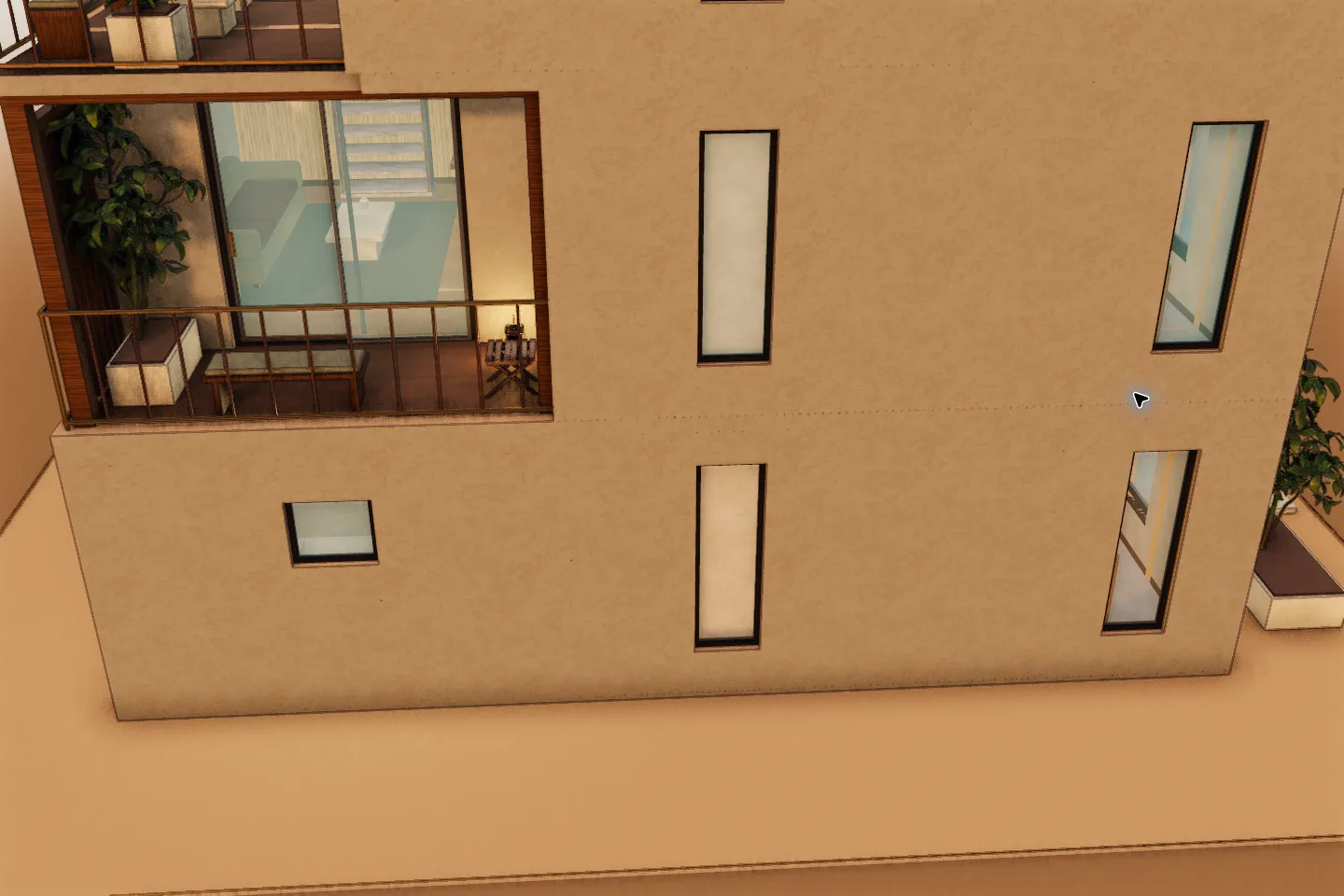 Captura del modelo 3D de The Corner Lantern